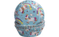 Demmler Papierförmchen Einhorn 60 Stück, 5x2,5cm