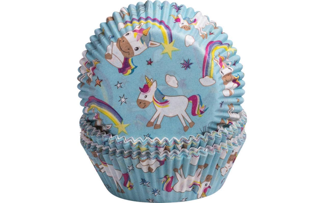 Demmler Papierförmchen Einhorn 60 Stück, 5x2,5cm