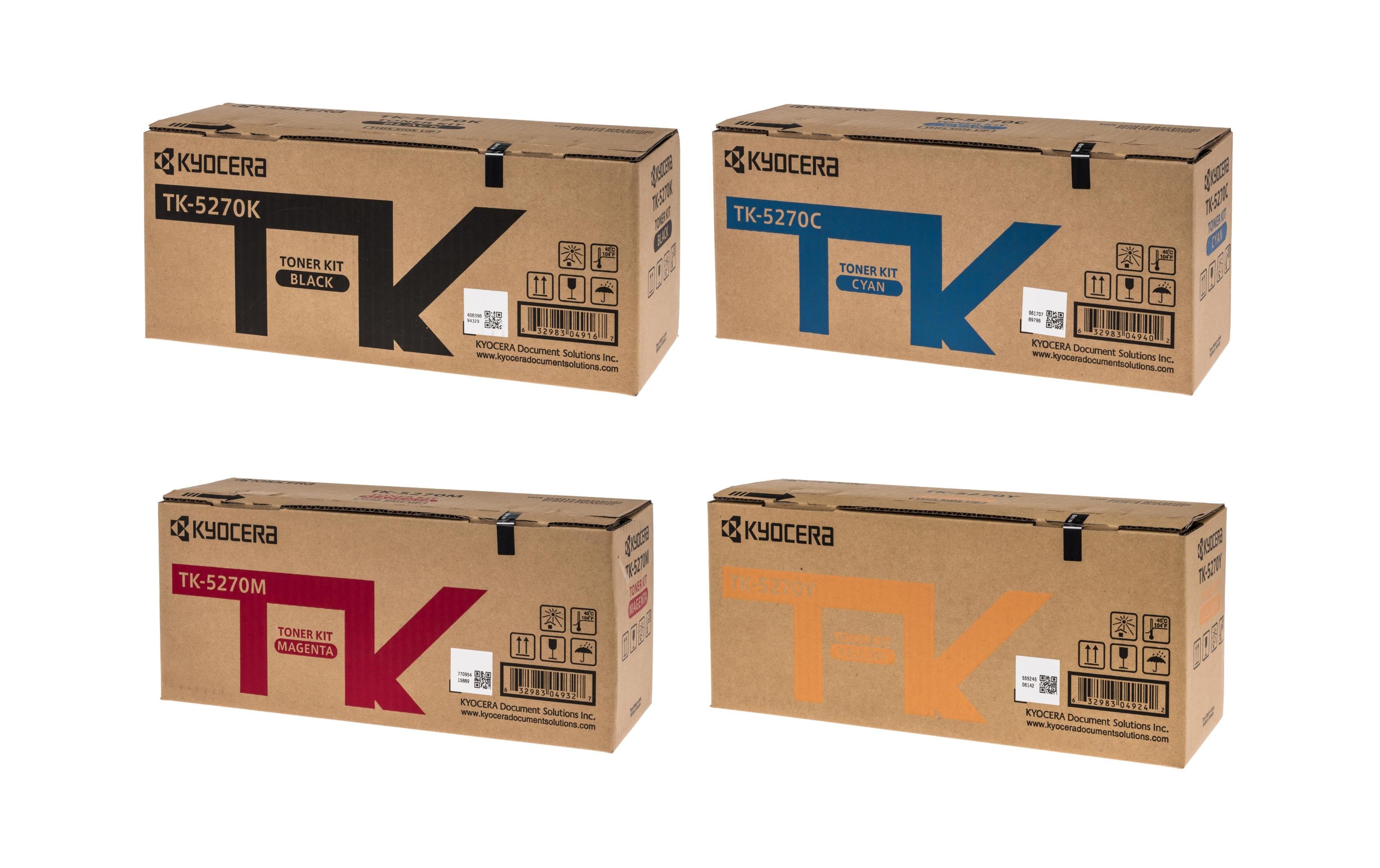 Rainbow Kit Kyocera TK-5270 K/C/M/Y ECOSYS P/M 6230cdn / M6630cidn