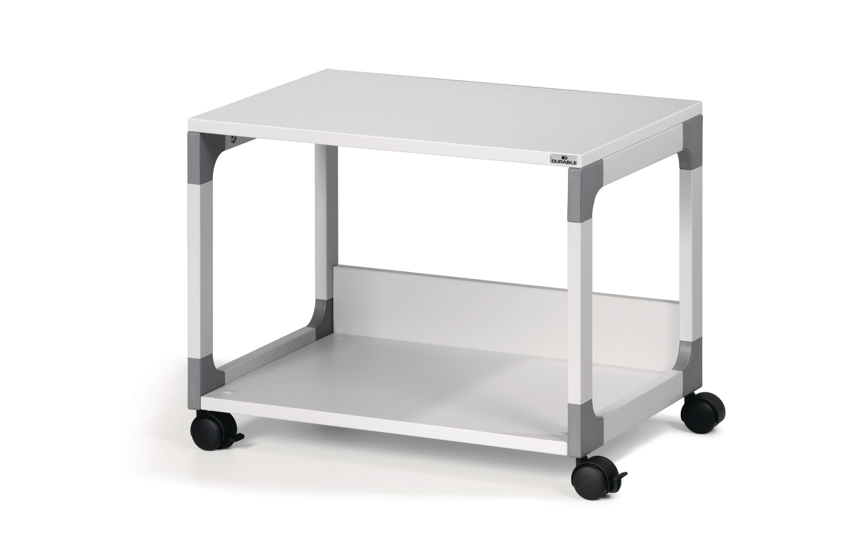 Durable Multifunktionswagen grau mit zwei festen Böden
