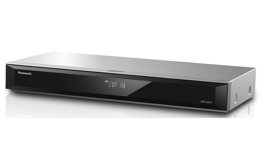 Panasonic DMR-UBS70EGS, Blu-ray Recorder Silber, UHD, 500GB HD, DVB-S/S2