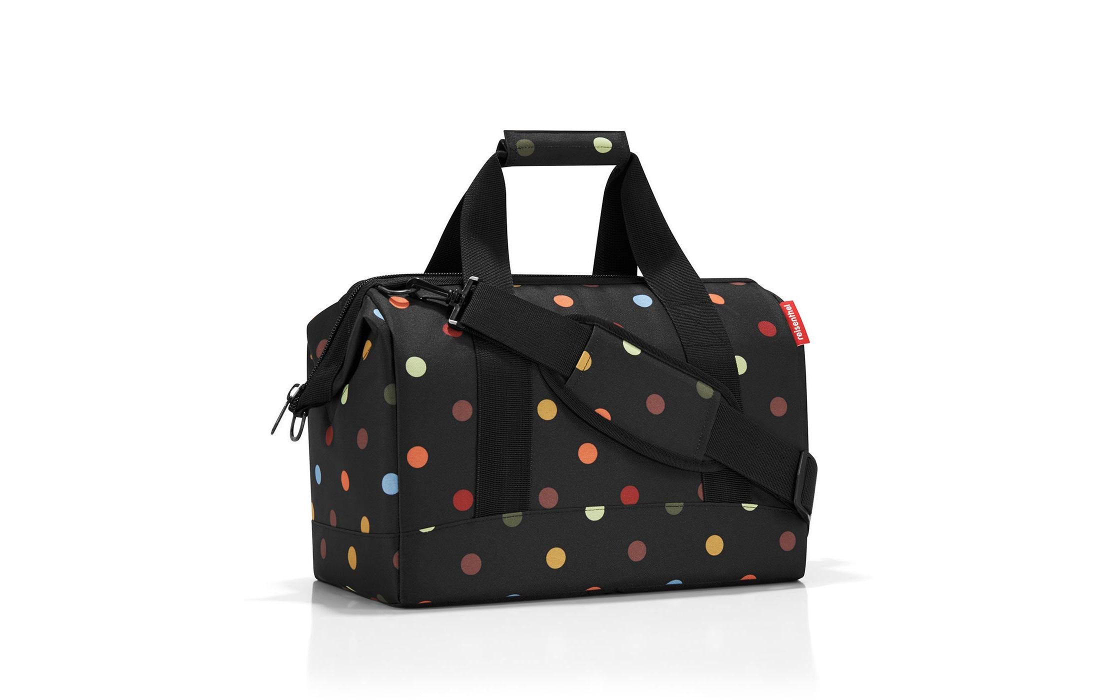 Reisenthel Schultertasche Allrounder M 18 l dots, 40 x 33.5 x 24 cm