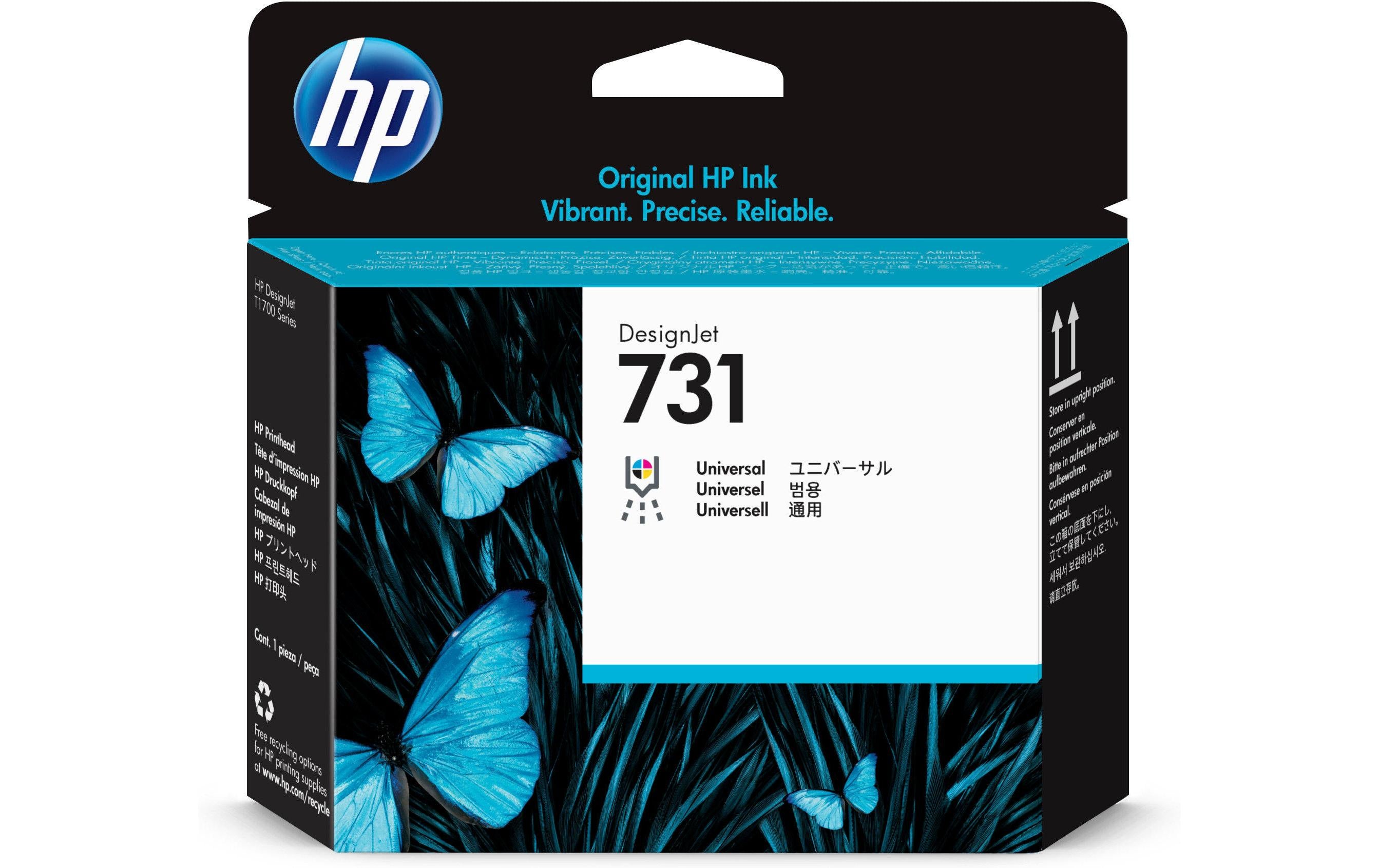 HP Druckkopf Nr.731 - M.Black+CMY (P2V27A) zu DesignJet T1700
