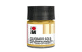 Marabu Metallic-Effektfarbe Colorado Gold 50 ml, Metallic-Gold