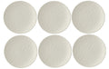 Villeroy & Boch Manufac. Rock Brotteller weiss, 6 Stück, 16cm