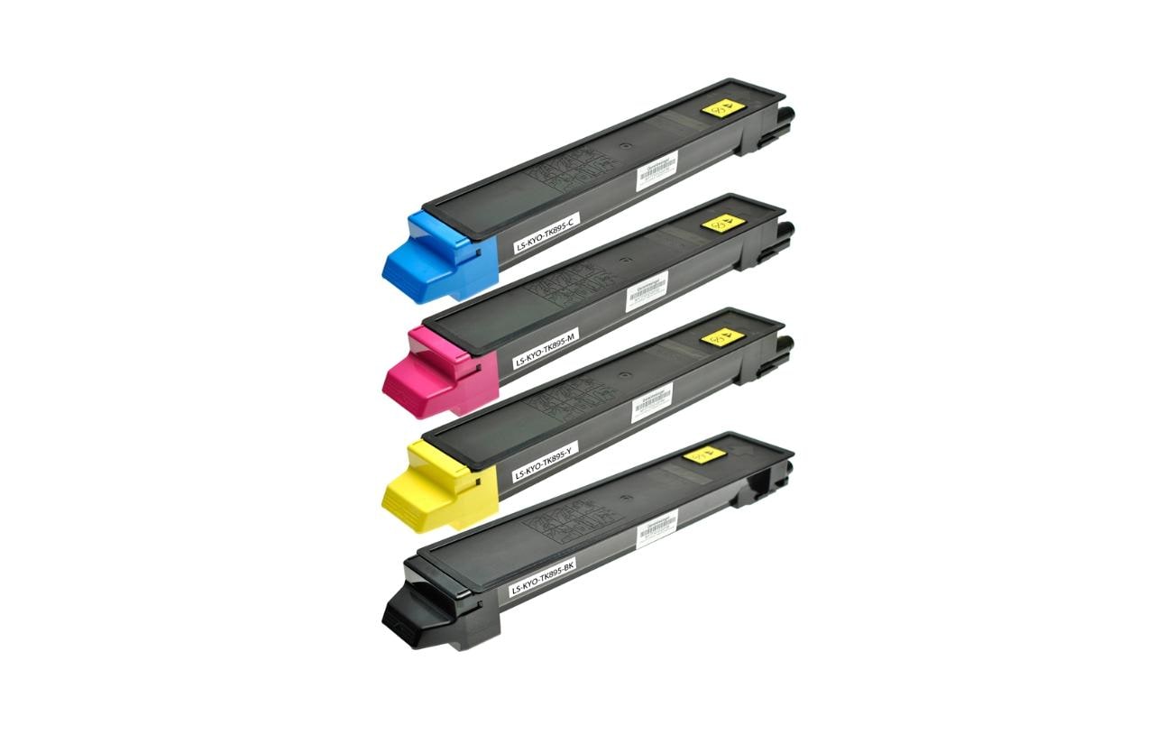 Rainbow Kit Kyocera TK-895 K/C/M/Y zu FS-C8020/8025MFP