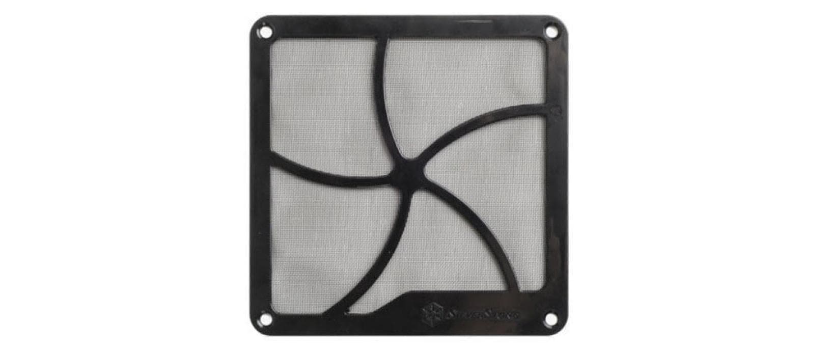 SilverStone SST-FF122, Lüfterfilter 12cm Bedestigung über Schrauben od.Magnetkontakt