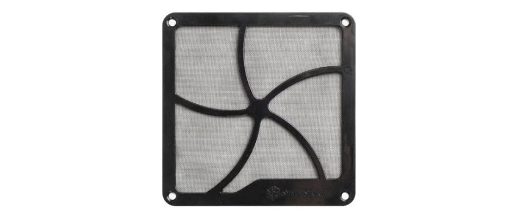 SilverStone SST-FF141, Lüfterfilter 14cm Bedestigung über Schrauben od.Magnetkontakt