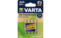 VARTA Akku AAA Recycled AAA 800mAh, 4Stk 4er Pack