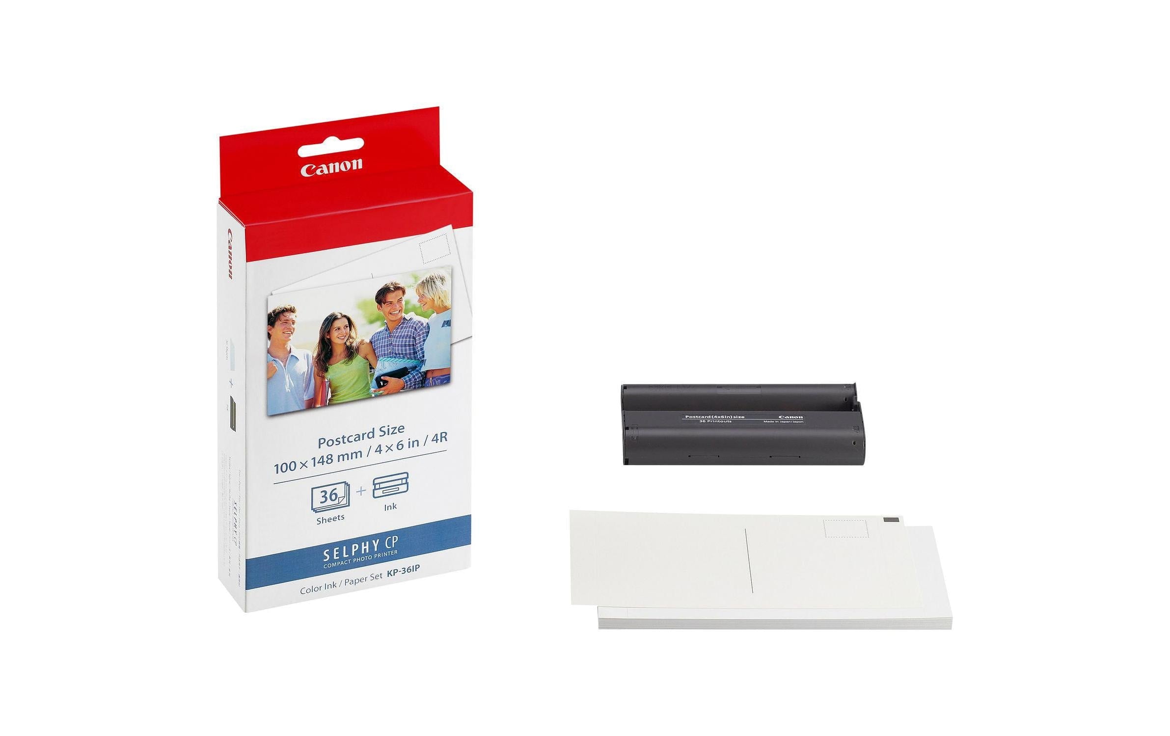 Canon Farbtinte/Papier-Set KP36IP, 10x15cm, 36 Blatt