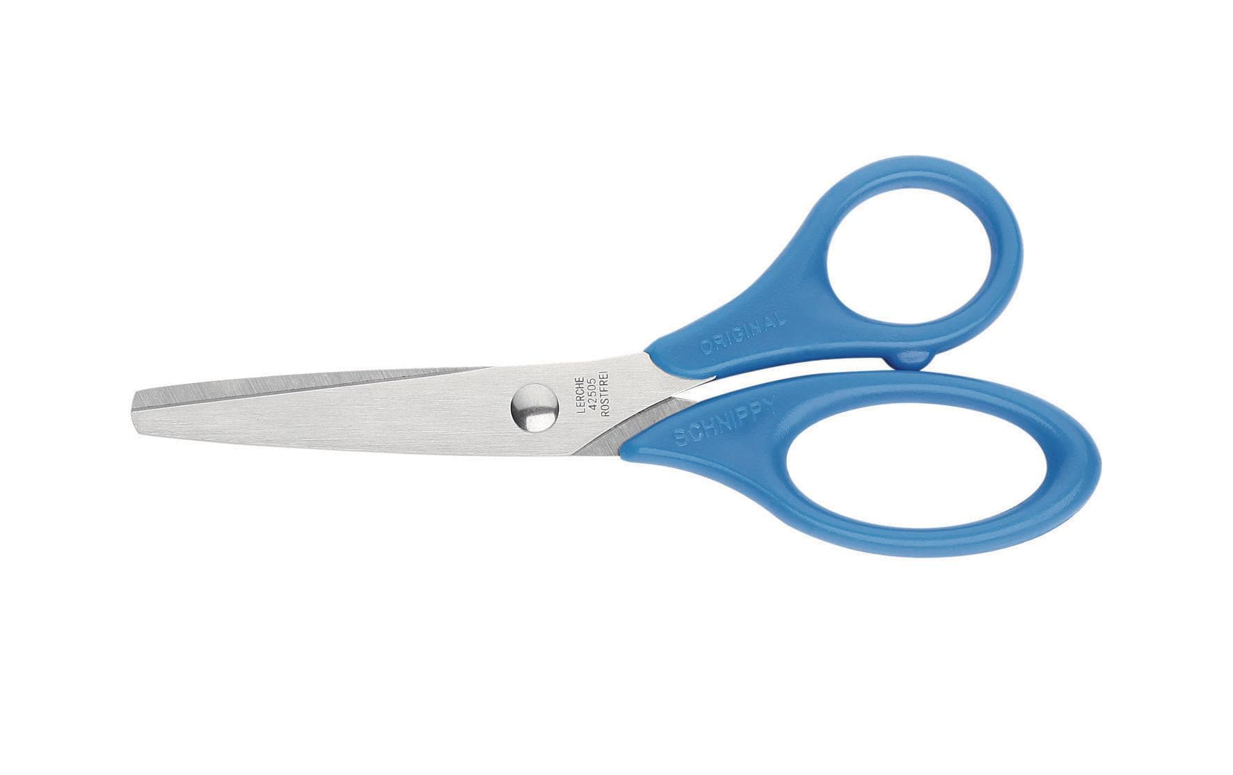 Lerche Kindeschere 425 Schnippy 13cm stumpfe, runde Scherenspitzen