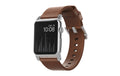 Nomad Modern Strap braun/silber Apple Watch 42mm