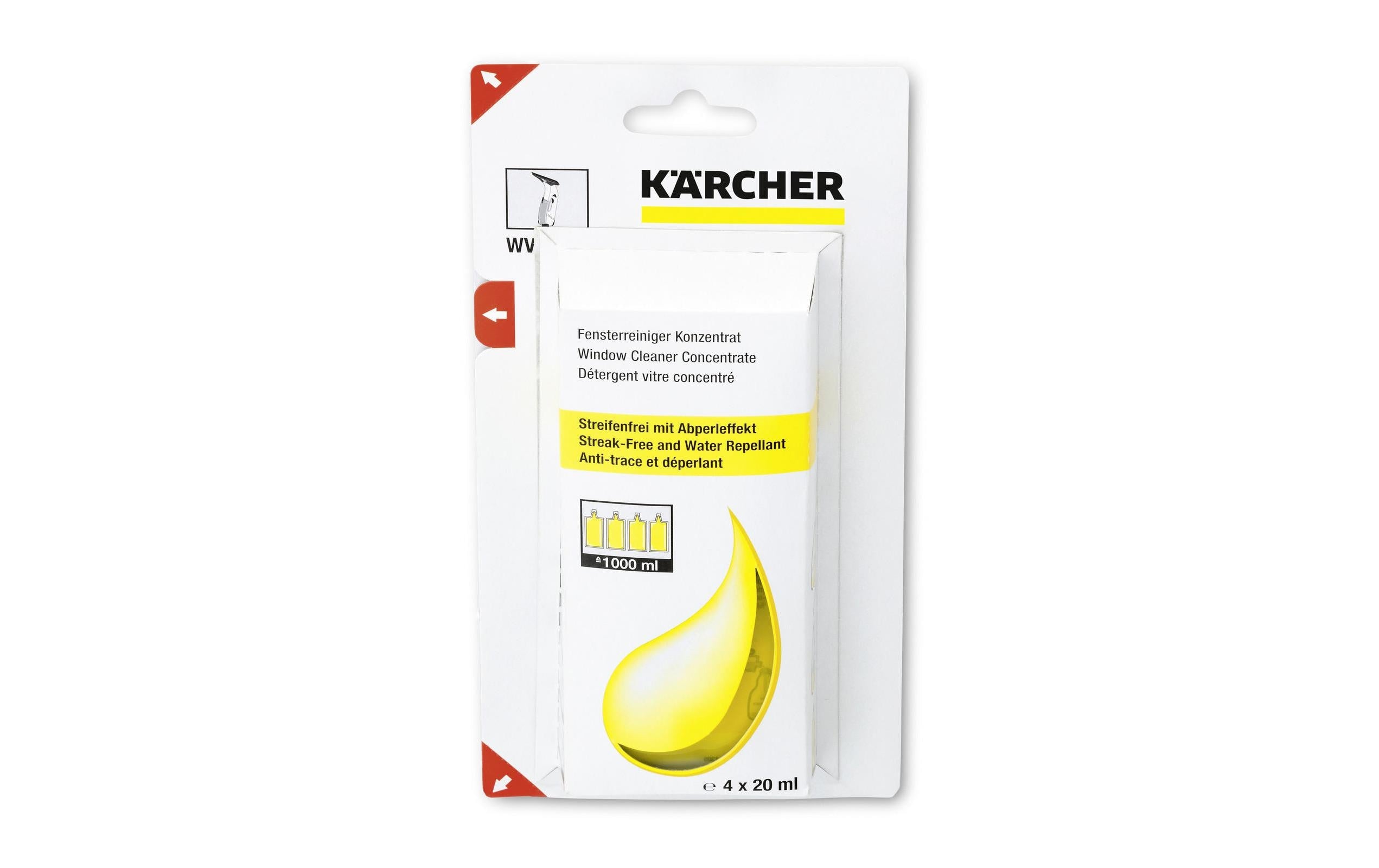 Kärcher Glasreiniger Konzentrat RM 503 4 x 20 ml
