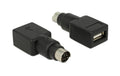 USB Buchse zu PS/2-Stecker Adapter USB-F zu PS2-M