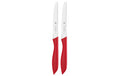 WMF Vespermesser SET 2TLG. ROT 2 Stück, Länge 23cm, Handwäsche