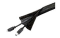 M Universal Cable Sock Velcro Black 10m M Universal Cable Sock Velcro Black 10m