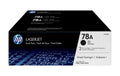 HP Toner 78A - Black 2er-Pack (CE278AD) Seitenkapazität 2x ~ 2'100 Seiten