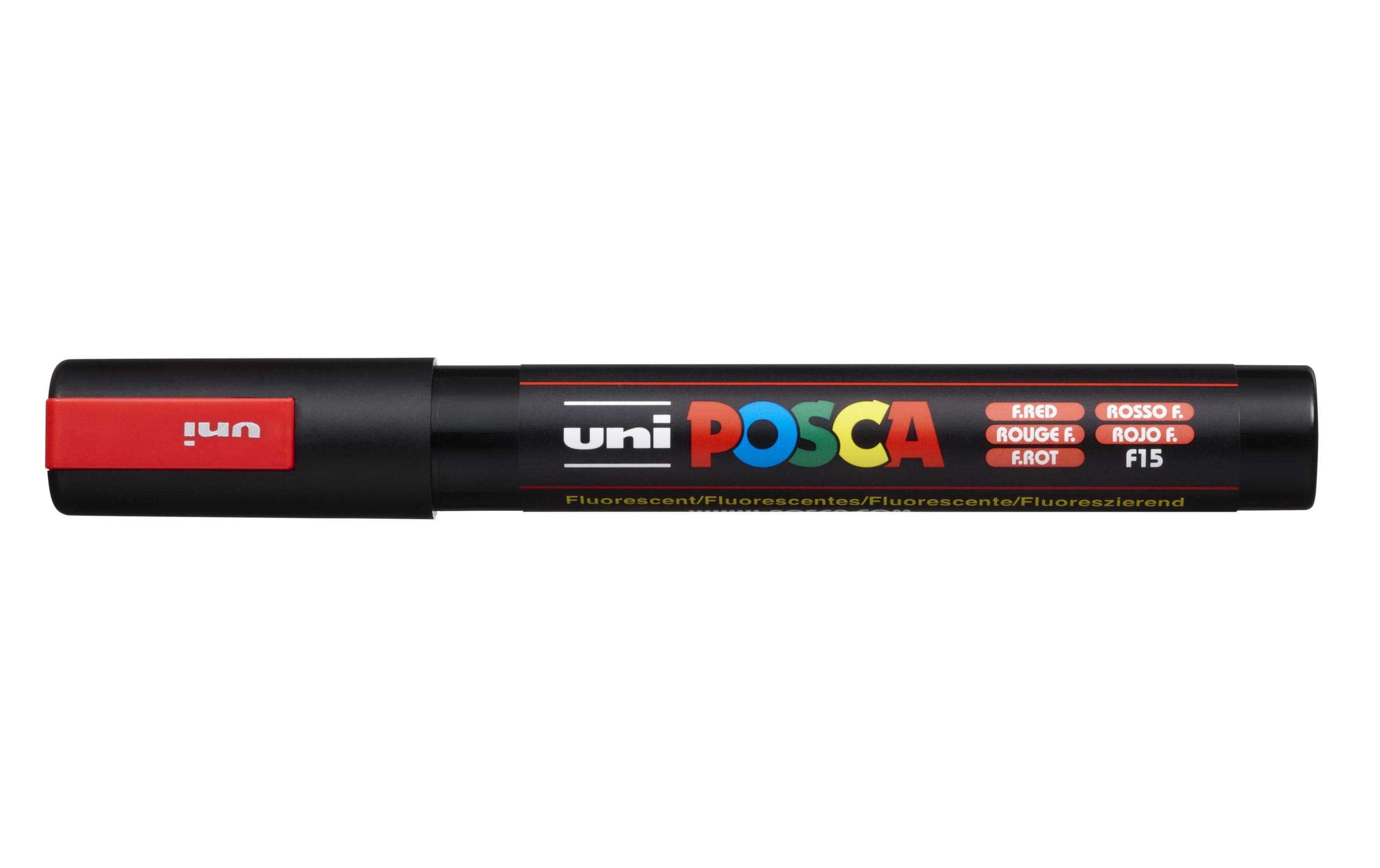 Uni POSCA Marker PC5M Rundspitze 1.8-2.5 mm rot
