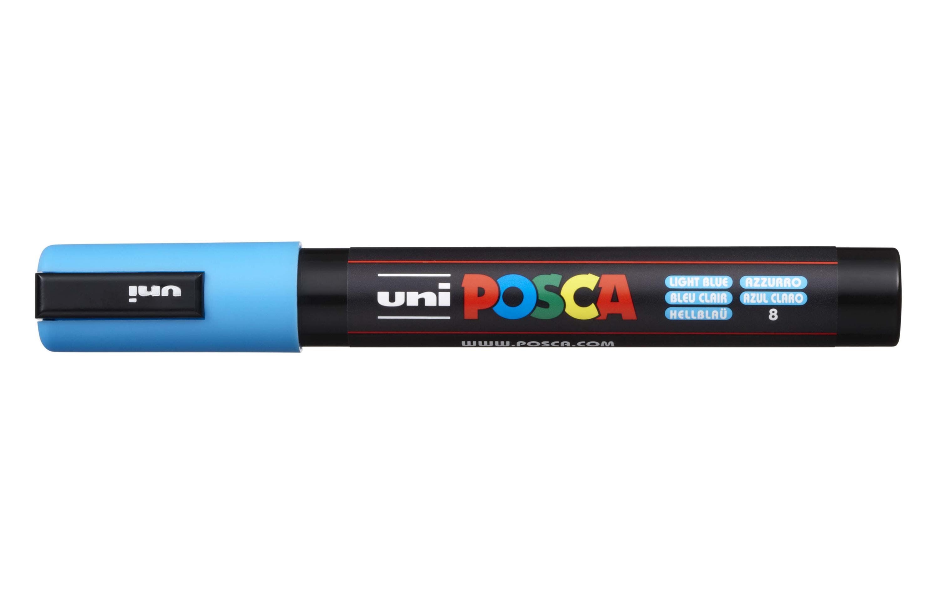 Uni POSCA Marker PC5M Rundspitze 1.8-2.5 mm hellblau