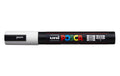 Uni POSCA Marker PC5M Rundspitze 1.8-2.5 mm weiss