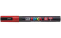 Uni POSCA Marker PC3M Rundspitze 0.9-1.3 mm rot