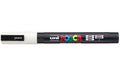Uni POSCA Marker PC3M Rundspitze 0.9-1.3 mm weiss