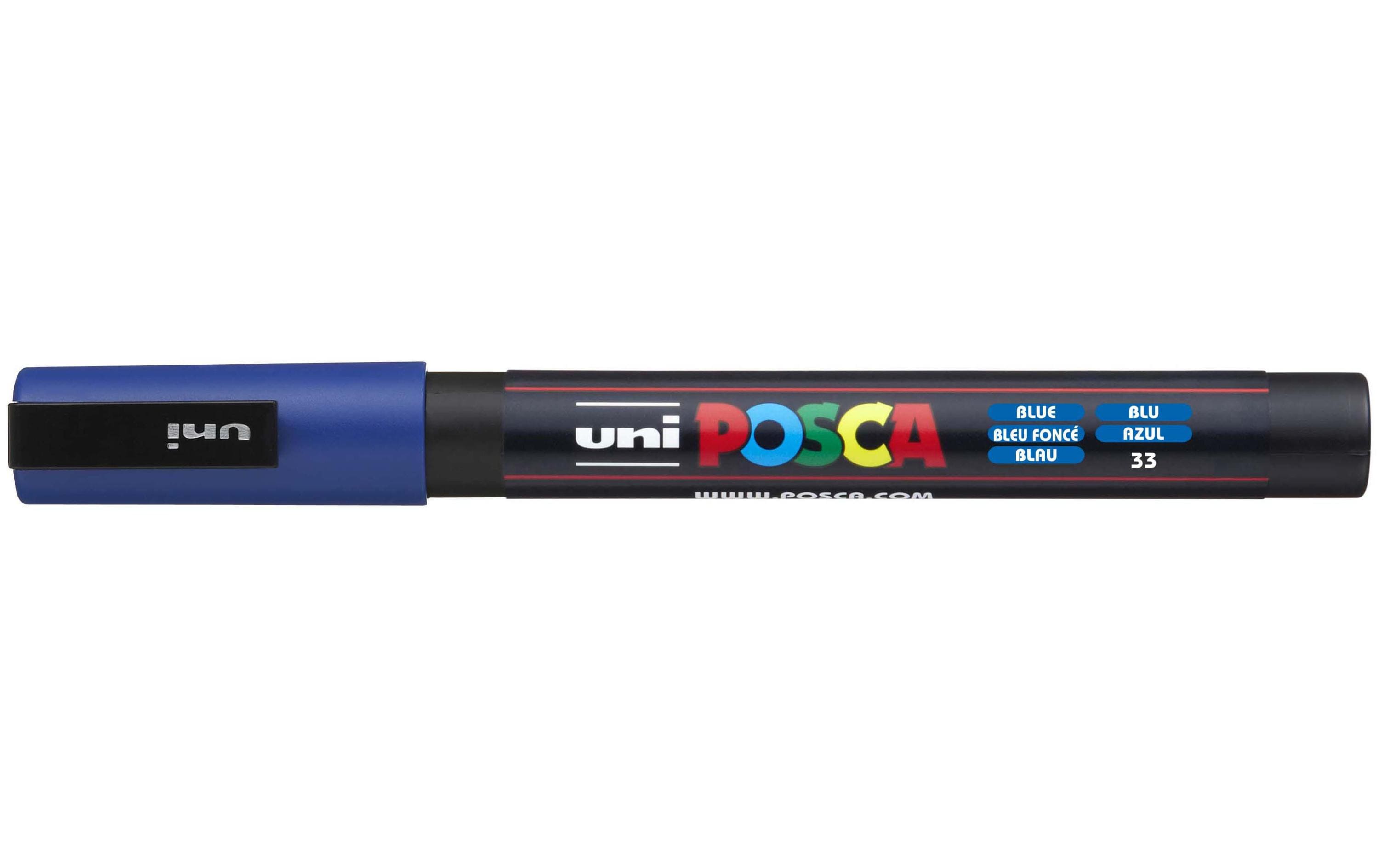 Uni POSCA Marker PC3M Rundspitze 0.9-1.3 mm blau