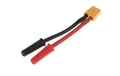 Adapterkabel XT60-Buchse auf 4mm-Buchse 7cm, 2.5 mm²