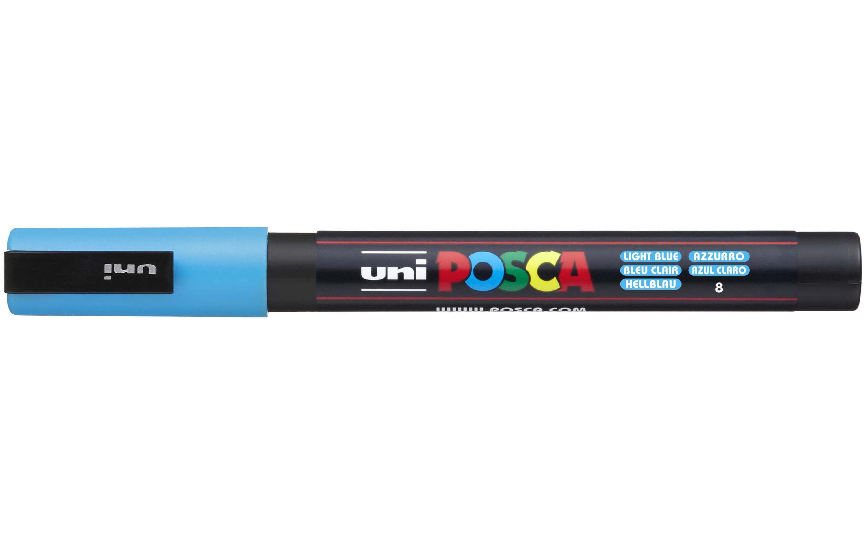 Uni POSCA Marker PC3M Rundspitze 0.9-1.3 mm hellblau