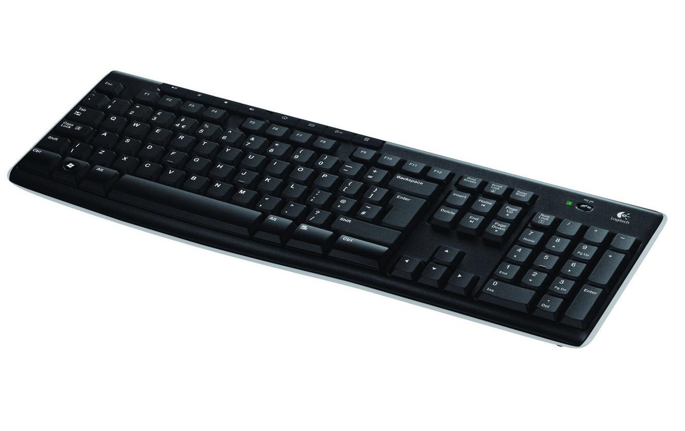 Logitech K270 wireless Keyboard USB 2.4Ghz, Unifying