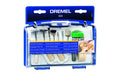 DREMEL Zubehörset Reinigen/Polieren 684 Zubehörbox 684 zum Reinigen und Polieren