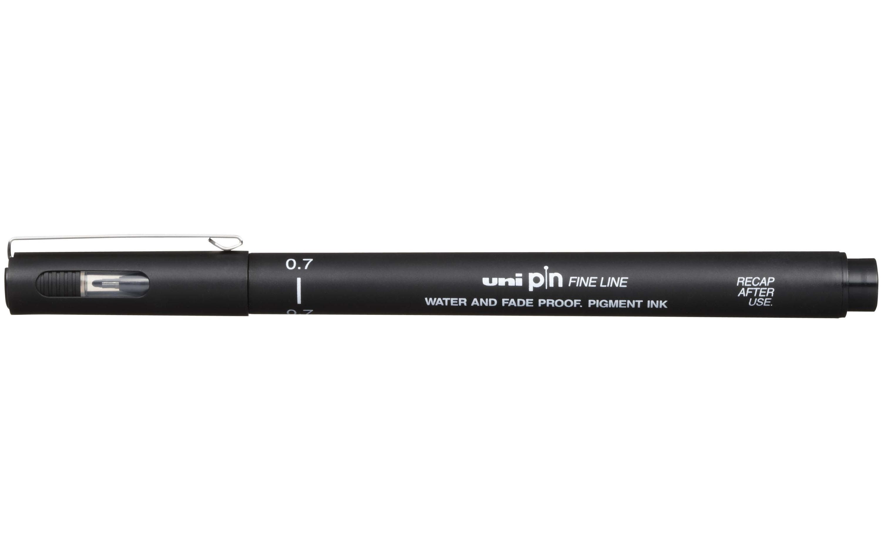 Uni PIN Fineliner 0.7 mm schwarz
