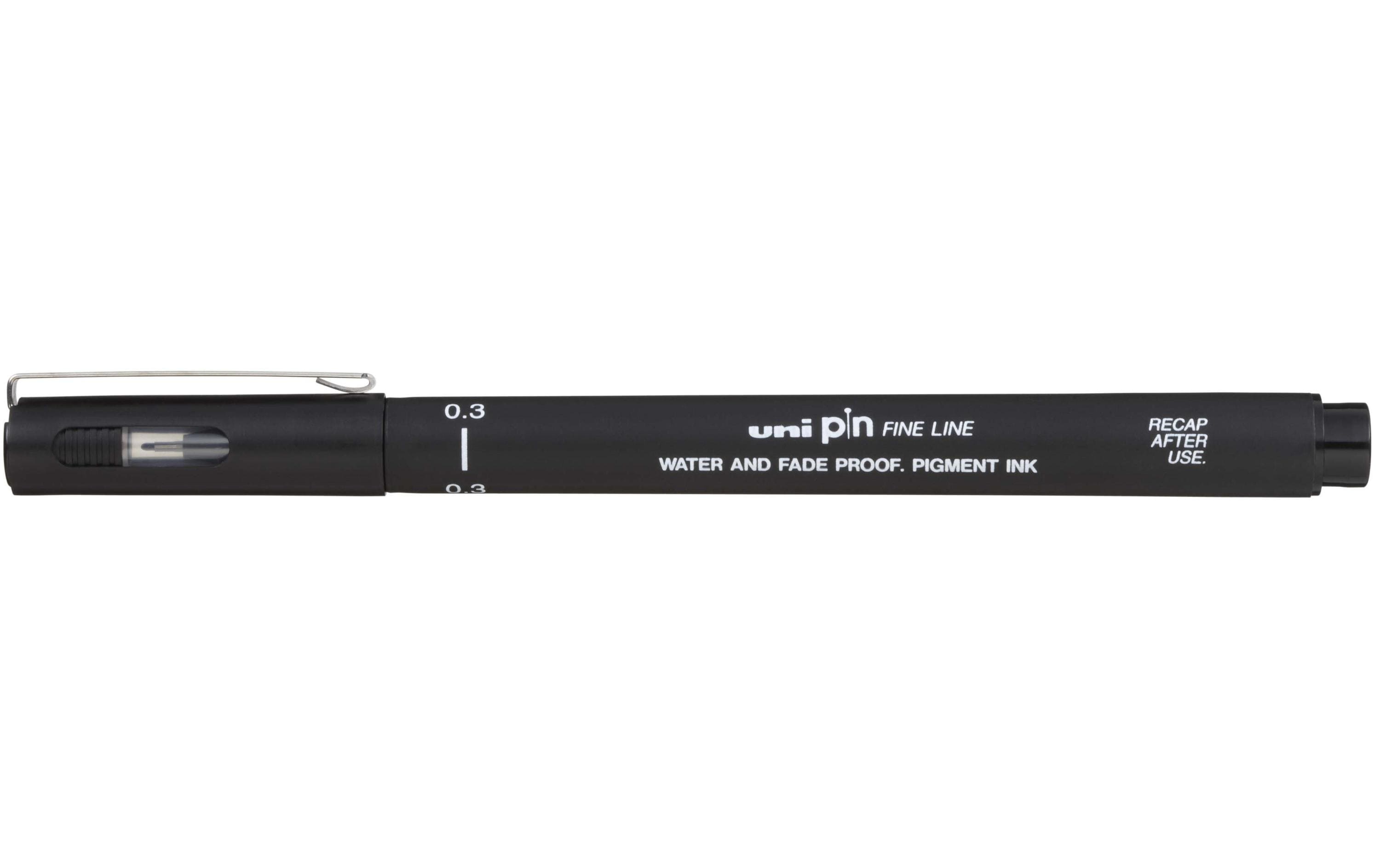 Uni PIN Fineliner 0.3 mm schwarz