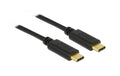 USB2.0-Kabel TypC-TypC: 0.5m, E-Marker, 5A max. 480Mbps, Typ-C Stecker beidseitig