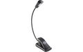 K&M 12242 Notenpultleuchte LED FlexLight schwarz, Netz- oder Batteriebetrieb