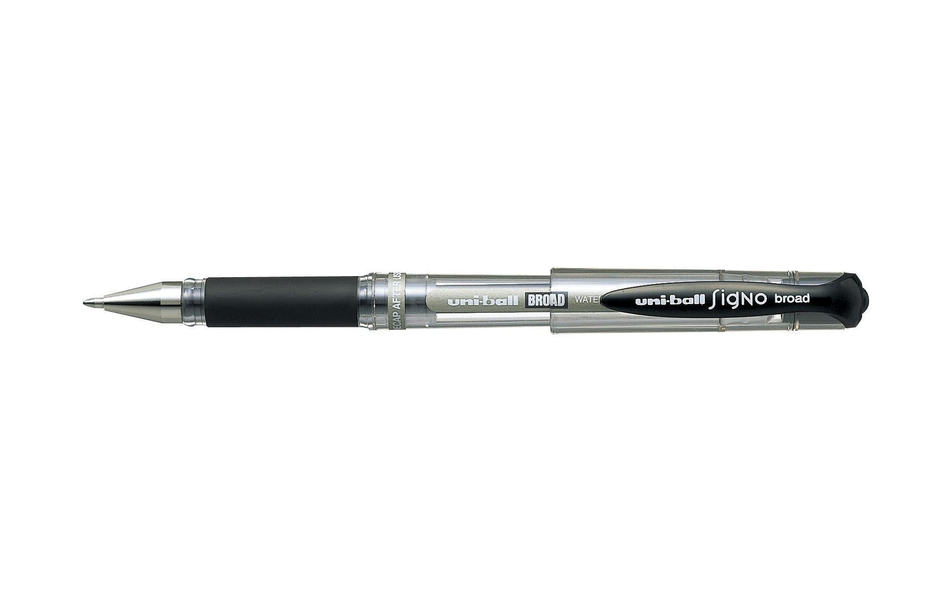 UNIBALL SIGNO Broad 1 mm Gel-Ink Roller schwarz