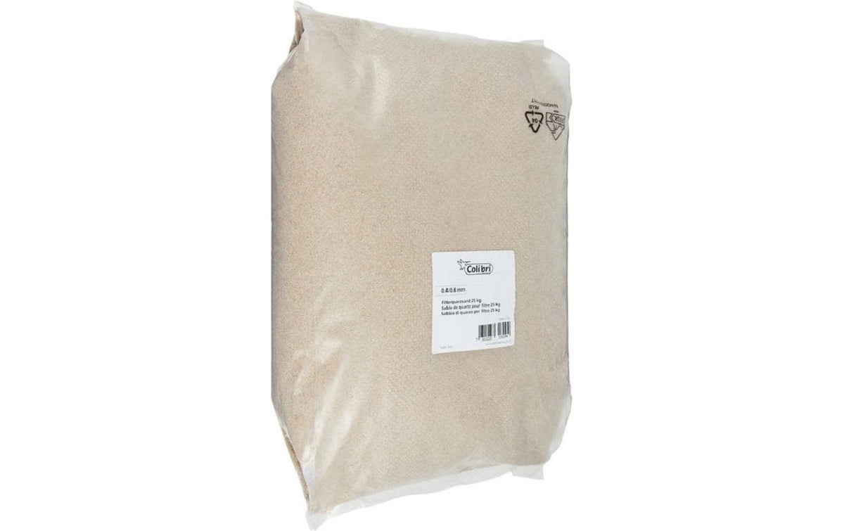 Quarzsand für Filter, Körnung 04/08 25 kg