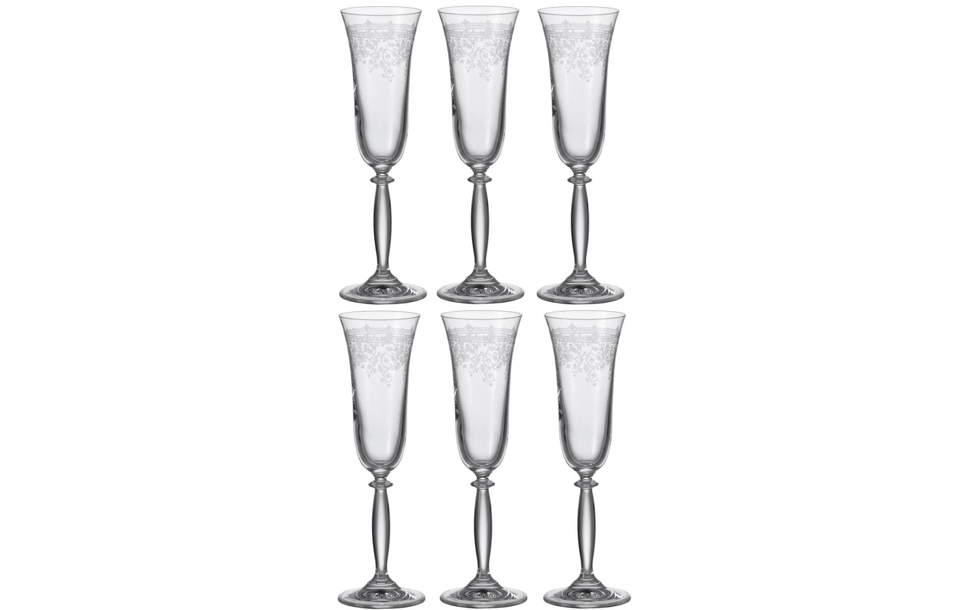 Montana Champagnerglas Avalon 180ml 6er Set, D: 7cm, H: 24cm