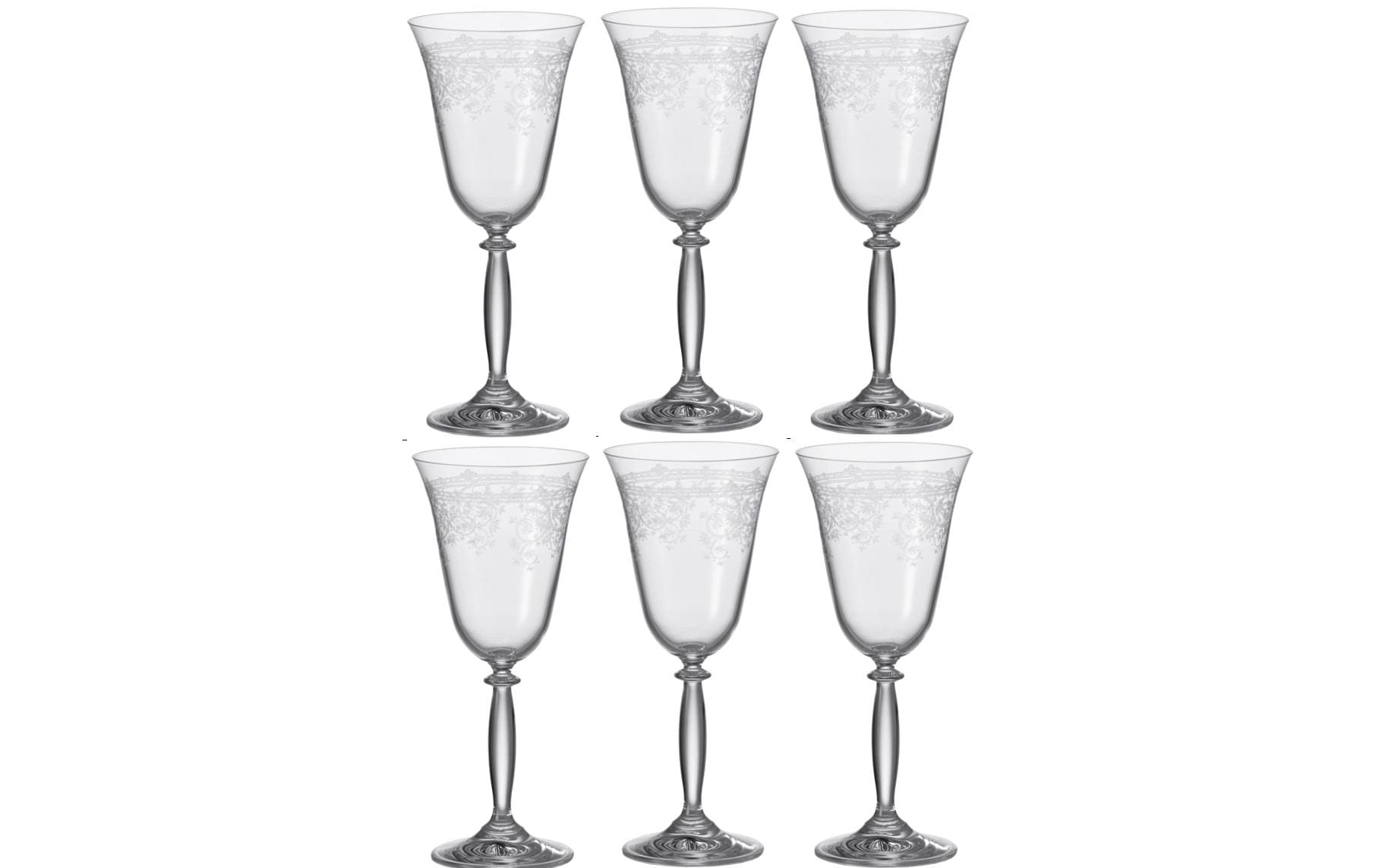 Montana Rotweinglas Avalon 330ml 6er Set, D: 10cm, H: 22cm