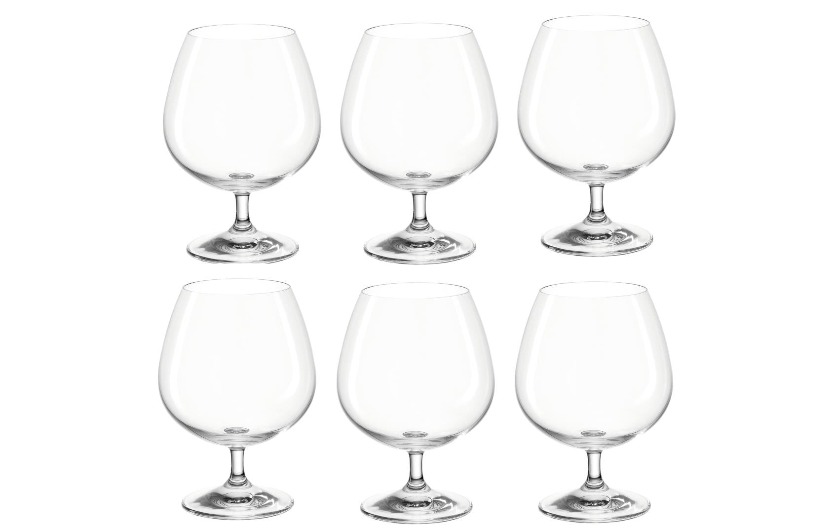 Montana Brandyglas Pure 390ml 6er Set, D: 6cm, H: 14cm