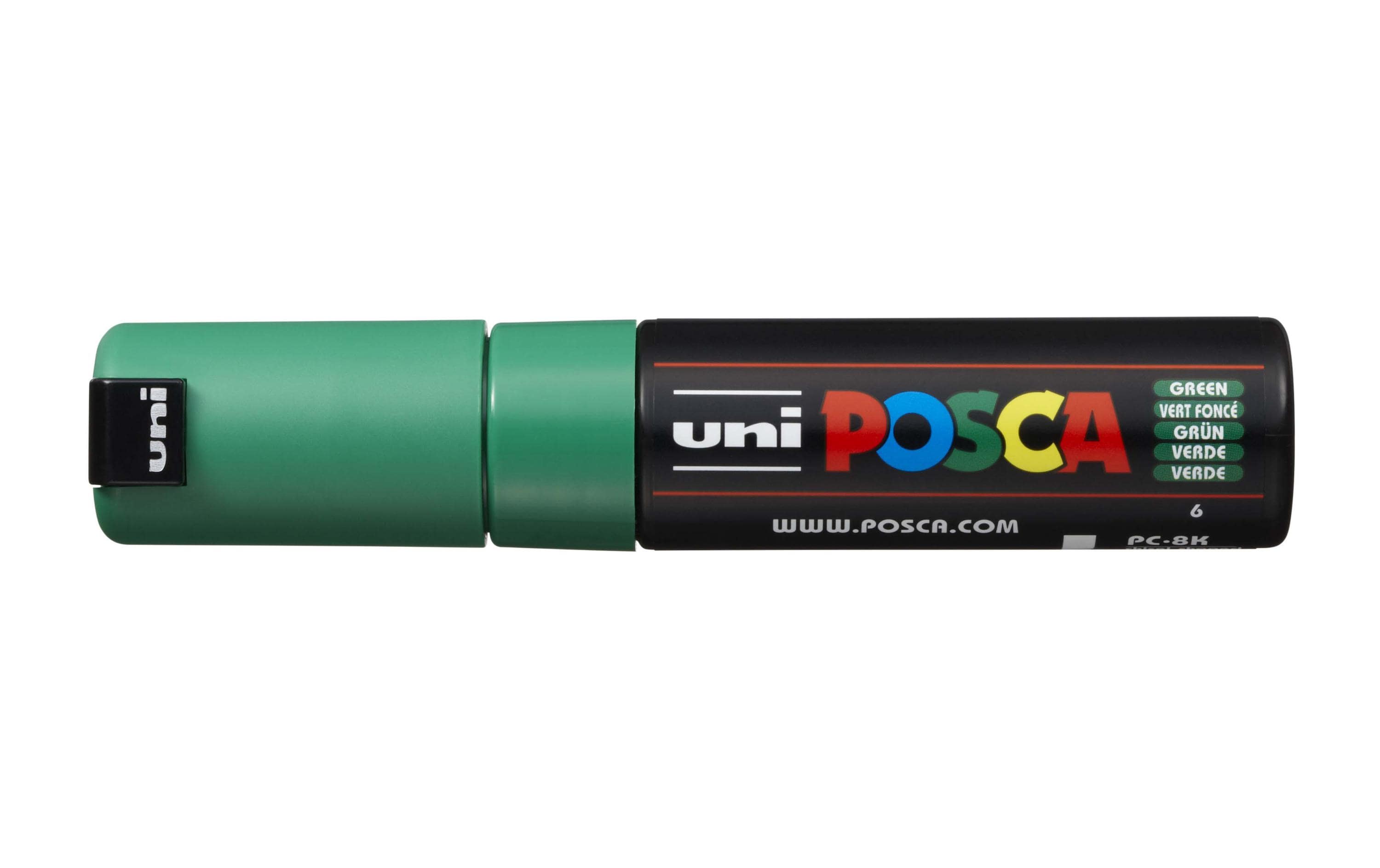Uni POSCA Marker PC8K Keilspitze 8 mm grün
