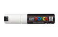 Uni POSCA Marker PC8K Keilspitze 8 mm weiss