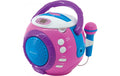 Soundmaster KCD1600, CD-Player 2 Mikrofone, Antishock-System, pink