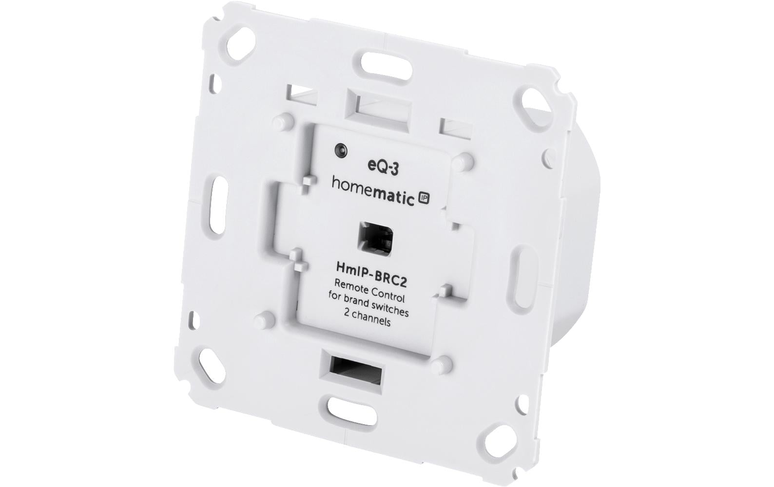 Homematic IP Wandtaster 2-fach Für Markenschalter