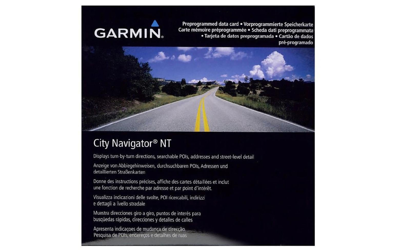 Garmin City Navigator Europa microSD / SD, deckt 41 Länder