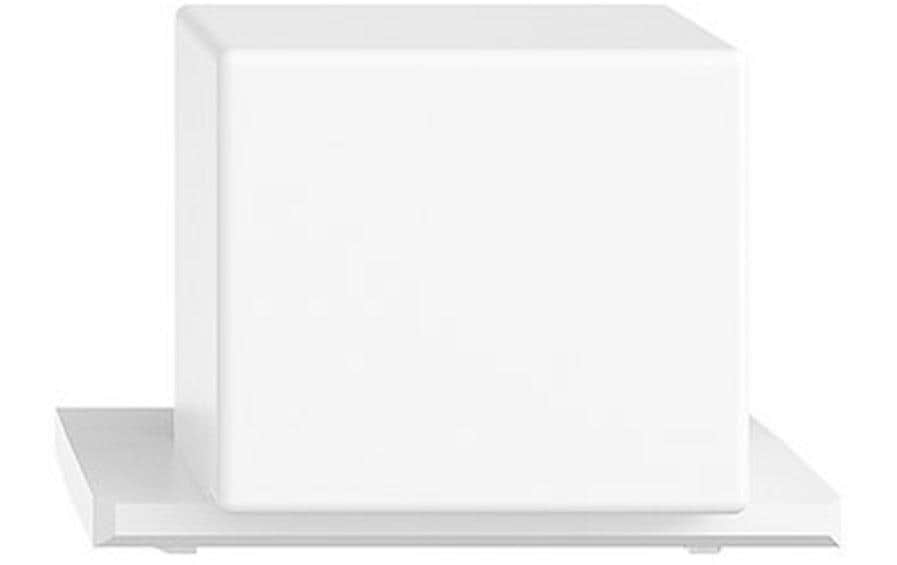 Feller EDIZIOdue Blindabdeckung R+M freenet weiss