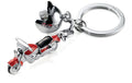 TROIKA Schlüsselanhänger Key Cruising rot/chrom glänzend