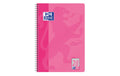 Oxford Touch Collegeblock L.28cribzee-komp. 90g/qm, A4+, 80 Seiten, kariert, rosa