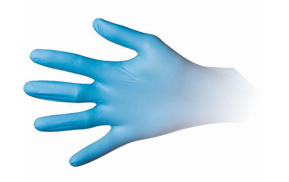 Nitrilhandschuhe blau, Grösse L .