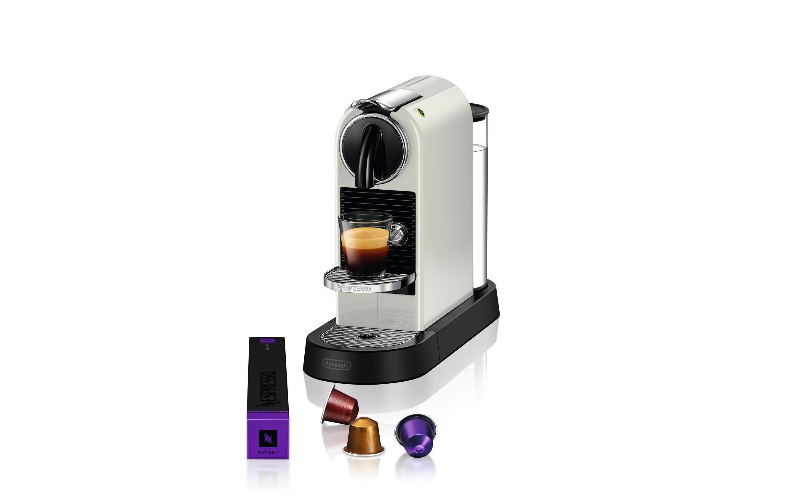 DeLonghi Nespressomaschine Citiz EN167.W 1260 Watt, 19 bar, weiss